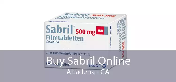 Buy Sabril Online Altadena - CA