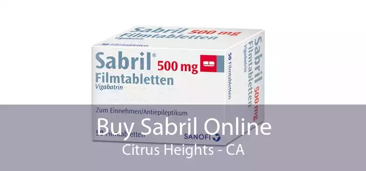 Buy Sabril Online Citrus Heights - CA